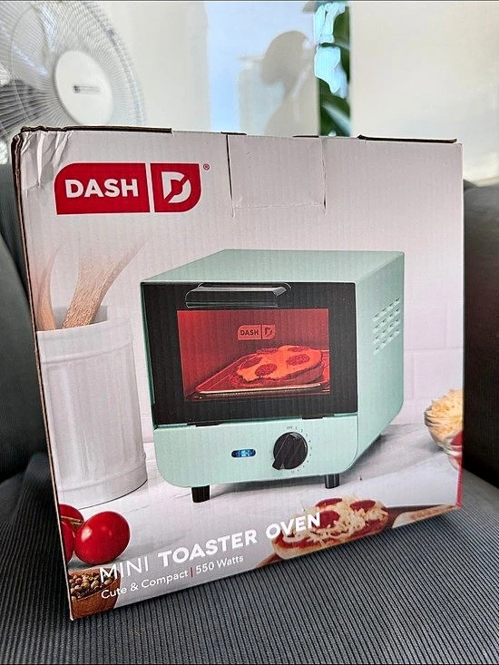 Dash Mini Toaster Oven Green NWT